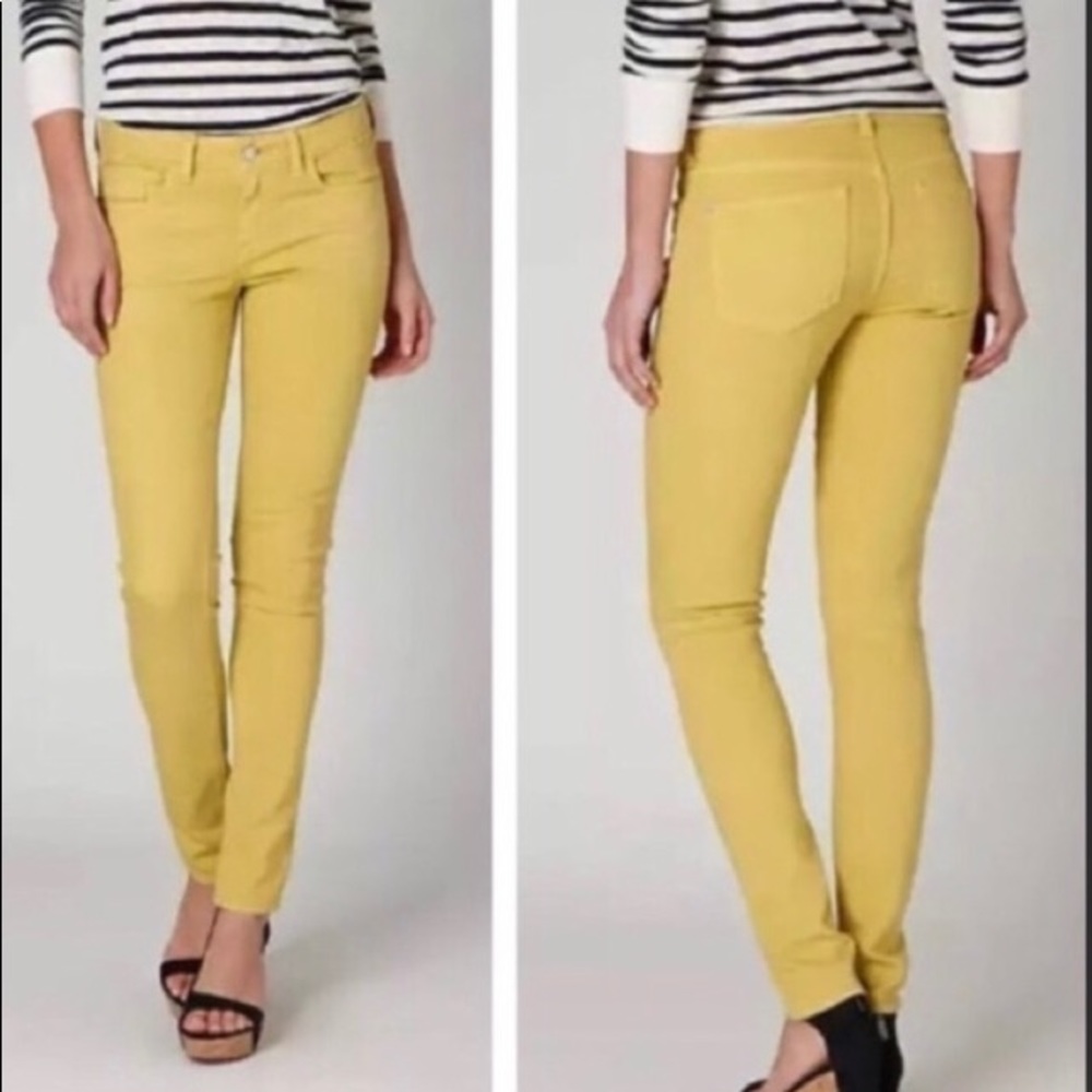 Anthropologie Pilcro Jeans yellow